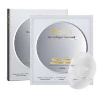 Bio Collagen Face Mask Overnight Hydrating Mask for Skin Care, Pore Minimizing, Anti-Aging, Pack of 4