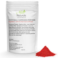 House of Milah Milah Naturals 100% Unrefined and Natural Red Camwood Powder (Osun)| African sandalwood powder | Use for skin soothing, Face Pack, Face Mask, Auspicious Occasions |200g