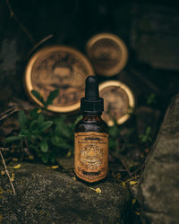 THE VINTAGE GROOMING CO. Moustache Wax Remover For Handlebar Moustaches by Death Grip Strong Hold Mustache Wax (Night Fury Mustache Wax Remover)