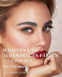 Libeauty Black Eyelash Tint Kit, 2 in 1 Brow & Eye Lash Tint Kit, Individual Package Developer & Black Lash Dye with Tools for Beginners and Salon