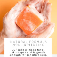 MKNZOME Turmeric Skincare Set, 5Pcs Skin Care Pamper Gifts for Women, Skin Care Sets & Kits Facial Kit with Turmeric Cream, Turmeric Soap, Turmeric Oil, Body and Bath Set