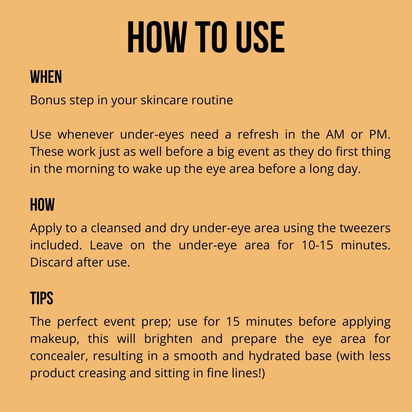 Nip+Fab Vitamin C Fix Jelly Eye Patches, 20 Pairs, Brightening Hydro Gel for Under-Eyes with 3 stable forms of Vitamin C