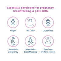 Optibac Probiotics Pregnancy - 12 Billion CFU & FOS Fibres, Vegan Probiotic Supplement for Pregnant & Breastfeeding Women, 30 Capsules