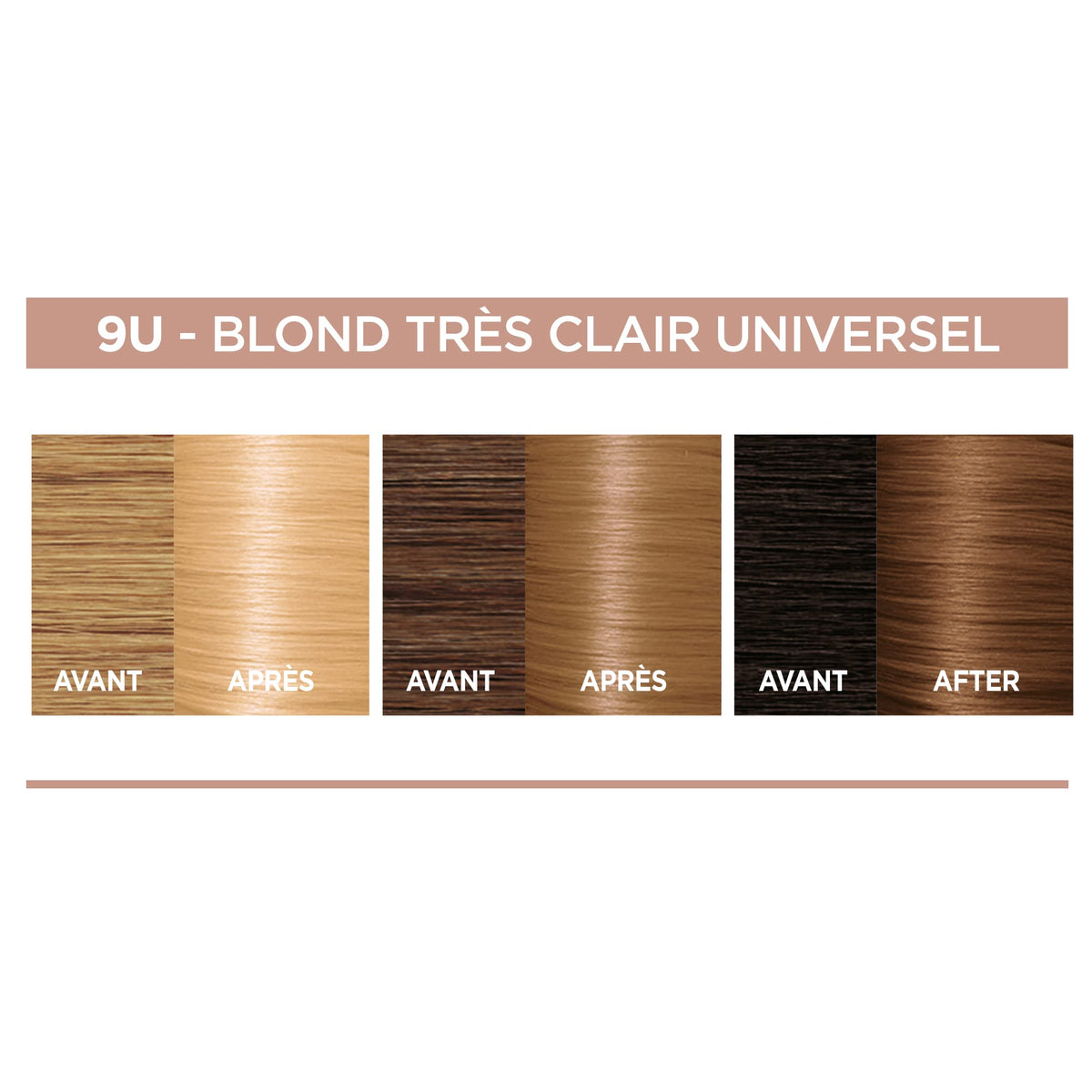 L'Oréal Paris Excellence Crème Universal Hair Colour Kit 9U Very Light Blonde