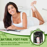 COLEESON 24 Pcs Detox Foot Pads, Detox Foot Patches, Foot Detox Pads to Remove Toxins, for Improve Sleep Quality, Stress Relief and Boost Circulation, Natural Cleansing Foot Pads