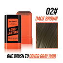 Generic Long-Lasting Temporary Hair Colour Brush, 20g (Dark Brown)