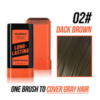 Generic Long-Lasting Temporary Hair Colour Brush, 20g (Dark Brown)