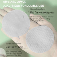 Thalixiry Zero Pores Pads – Exfoliating Face Pads for Deep Cleansing & Smoother Skin – Dual-Textured Gentle Pore Refining Toner Pad for Daily Skincare, Refresh & Delicate Skin 70 Pad