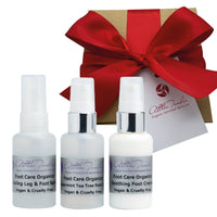 Althea Tomlin foot care kit organic, foot care gift set for women, foot care pamper kit, foot care products vegan, foot care hard skin, foot care set, foot soak organic, foot spray organic, foot cream vegan