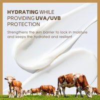 Lumiter Beef Tallow Sunscreen SPF 50+, Organic Sun Cream, Tallow Balm Instant Sun Protection, Spf 50 Face Moisturiser