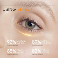 Jinjiar Vitamin C Eye Cream Stick,Vitamin C Eye Serum,Eye Bags Remover Women,Eye Cream for Dark Circles and Puffy Eyes,Under E-ye Cream,E-ye Cream Anti Aging,Firming Eye Cr-eam,Ey-e Bags Remover,Men Cre-am