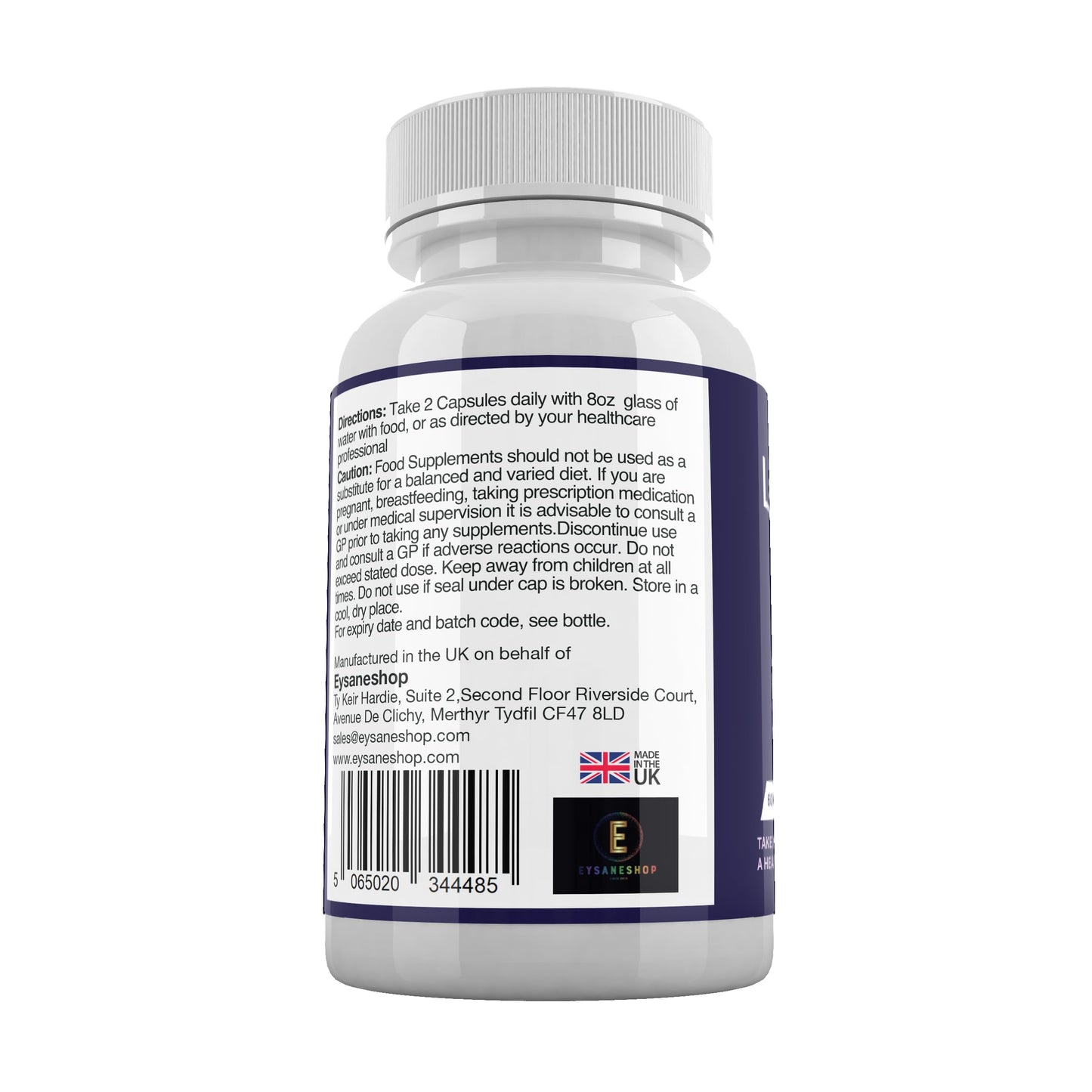 EYSANESHOP LeanCaps Slim Smart Natural Ingredients 60 Capsules