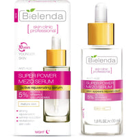 Bielenda Skin Clinic - Face Serum - Reduces Wrinkles Improves Firmness, Elasticity, Smoothes And Revitalizes Skin Cells - Skin Clinic Professional Face Serum With Retinol And Q10-30 ml