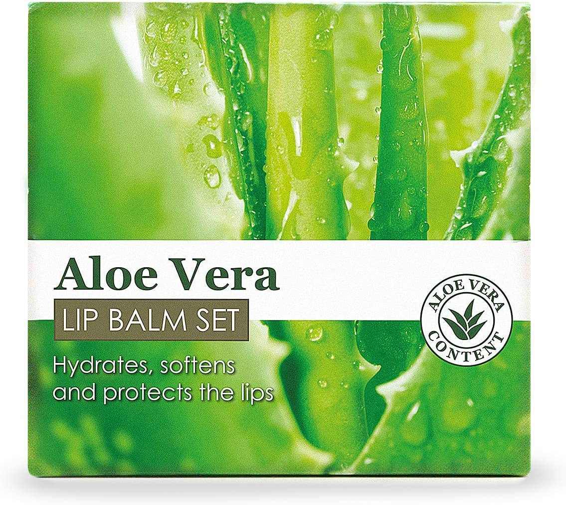 Beauty4Britain 36 x Lip Balm Aloe Vera Full Size 3 Boxes x 12 pcs Wholesale Unisex UK Seller