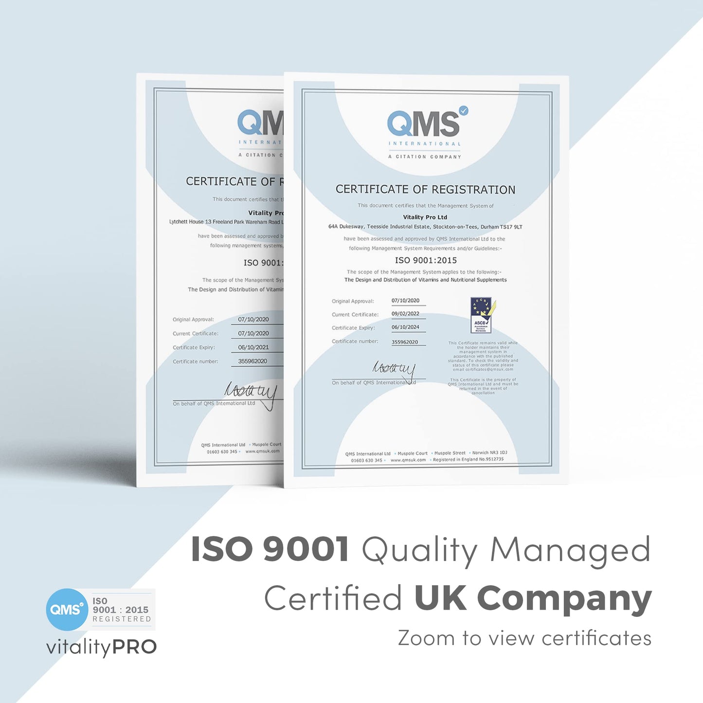 Vitamin D3 4000 iu with Vitamin K2 100ug x 180 Tablets - Third Party Tested - Vitamin D Supplement with K2 MK7 - Vitality Pro