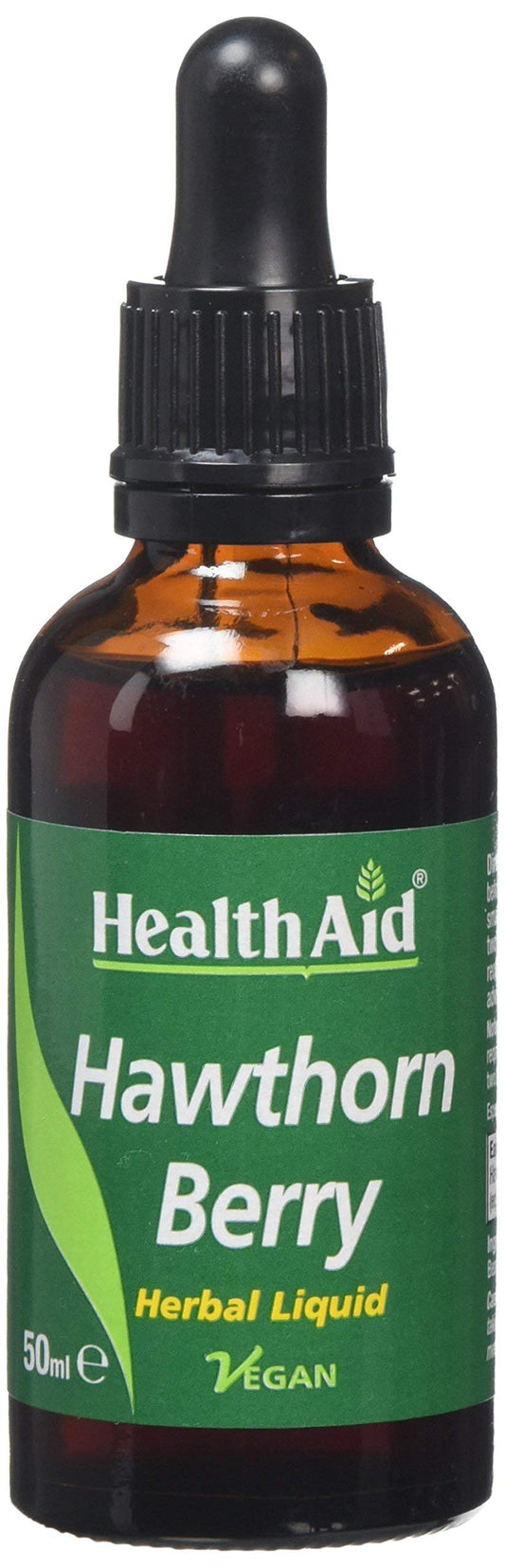 HealthAid Hawthorn Berry (Crataegus laevigata) 50ml Liquid