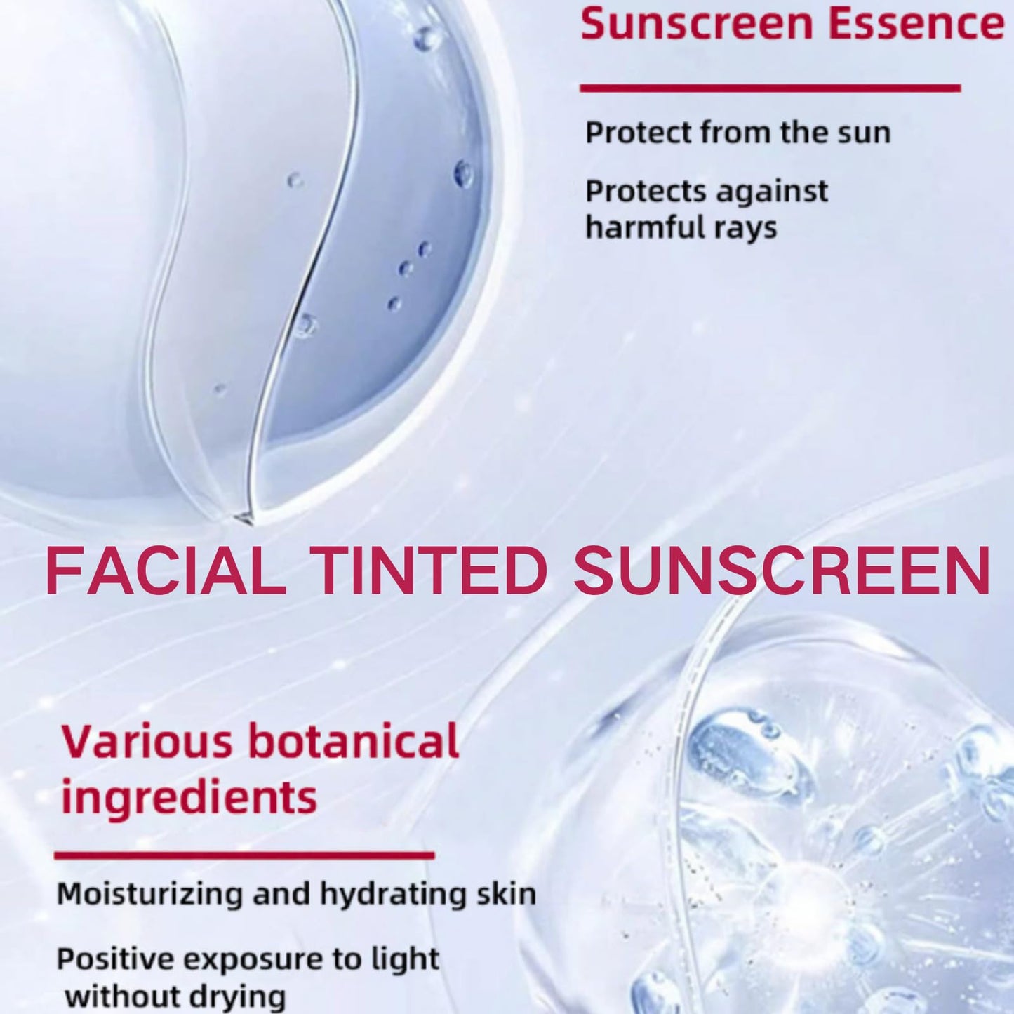 ISBEAUSOLS Tinted Sunscreen Spf 60 UV Protection - Face Sun Cream Spf 60 - Spf 60 Face Moisturiser - Sun Cream for Women - Refreshingly Non - Sticky Moisturization - Sunscreen for Even Skin Tone