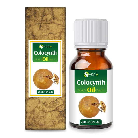 SALVIA Colocynth Oil | Pure and Natural Cold-Pressed Oil | Hair Care (Hair Thickening, Improve Scalp Health) Skin Care (Moisturizes & Nourishes)- Cosmetic Grade - 30 ML