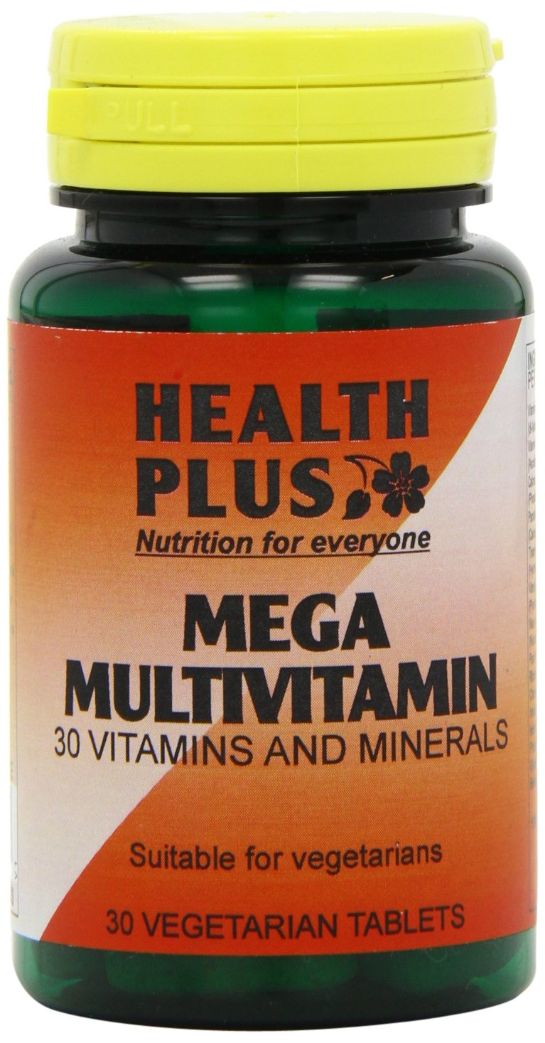 Health Plus Mega Multivitamin One-a-day Multivitamin Supplement - 30 Tablets
