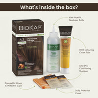 BIOKAP BioKap Extra Light Golden Blond 9.3 Rapid Permanent Hair Colour Organic & Vegan Formula for Sensitive Skin 135ml