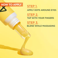 Garnier Vitamin C* Brightening Eye Cream for Dark Circles & Under Eye, 15ml