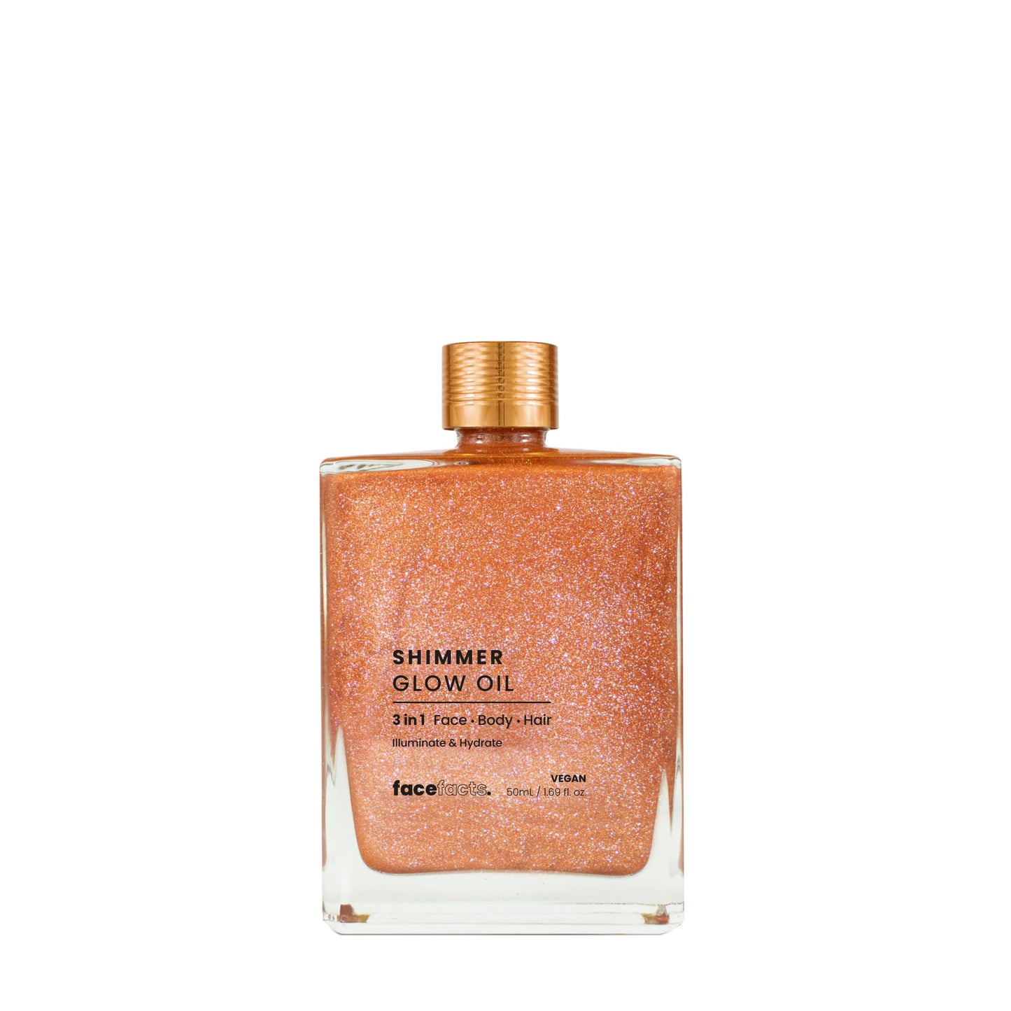 Face Facts Shimmer Glow Oil | 3 in 1 Shimmer | 50ml
