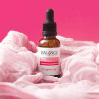 Balance Active Formula Rosehip Oil 30ml, Nourishing Rose Facial Oil for Women | Deeply Moisturises & Strengthens Skin Barrier, Fast-Absorbing Face Oil