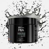 BY MIA Facial Scrub Atom 300ml | Deep Cleansing | Gentle Exfoliation | All Skin Types | Refreshing | Smooth Skin | Effortless Application | Non-drying Formula | Skin Renewal