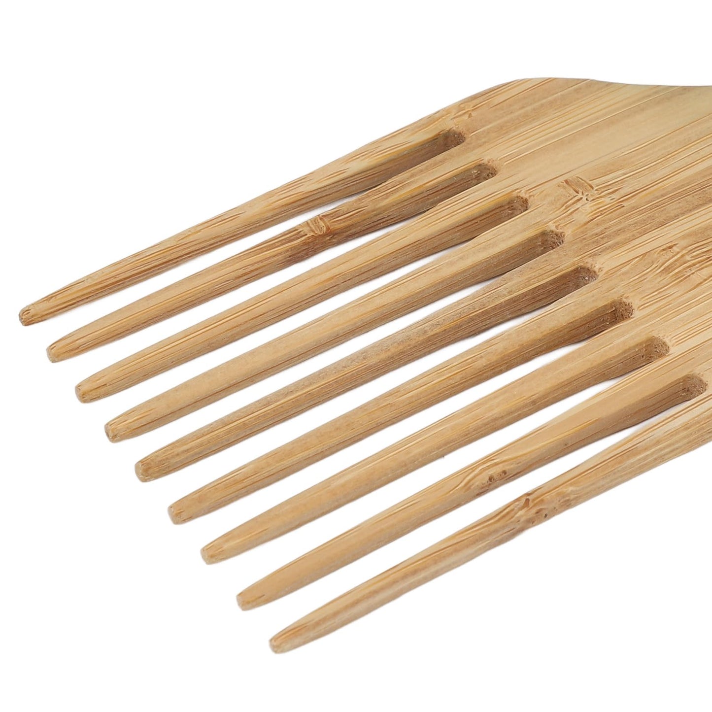 Hair Pick Comb,Wooden Afro Pick Lift Hair Comb,Hair Detangle Styling Comb with Wide Teeth for Wig Braid,Hair Styling Tool for Women Men