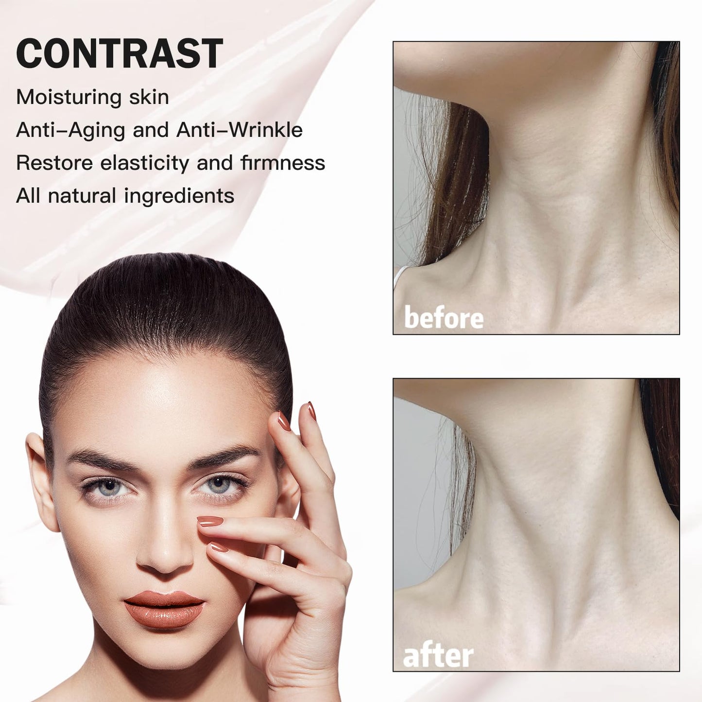 COWANIEE Pure Collagen Wand, Hydrating Eye & Lip Collagen Stick for Face, Anti Wrinkles Face Moisturiser Balm (7g）