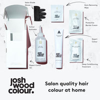 Josh Wood Colour - Ammonia-Free Hair Dye - Permanent Hair Colour with 100% Grey Coverage - Vegan Friendly, Natural-Looking Results, Shiny & Hydrated Hair | 3.0 (Natural Black)