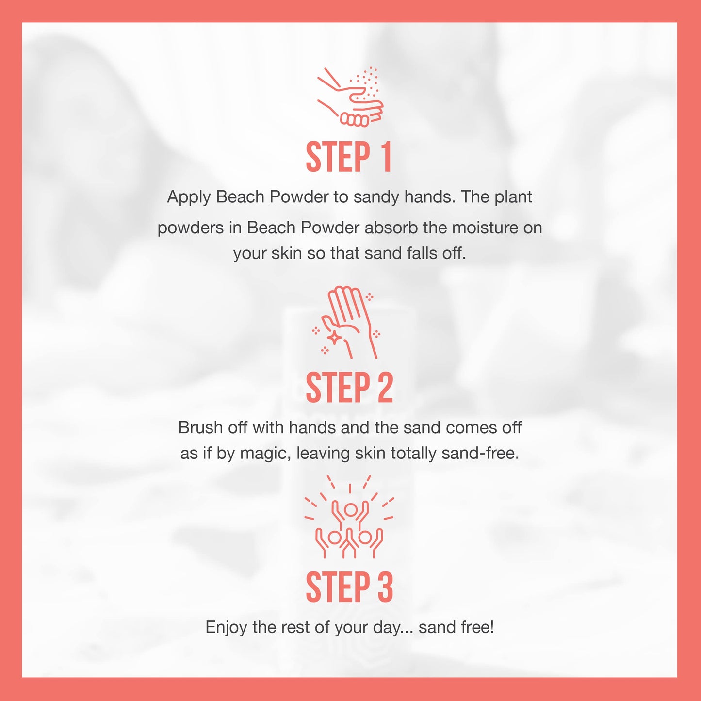 Beach Powder, 1 x Original Beach Powder (100g), 1 x Beach Powder Shimmer (85g) | Removes Sand Effortlessly for Wonderfully Smooth Skin | Beach Skin Care - Eco-Friendly, Allergen-Free, Talc Free