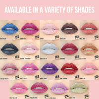 BEAUTYBLVD Glitter Lips, Cruelty Free Lip Kit - Cherub