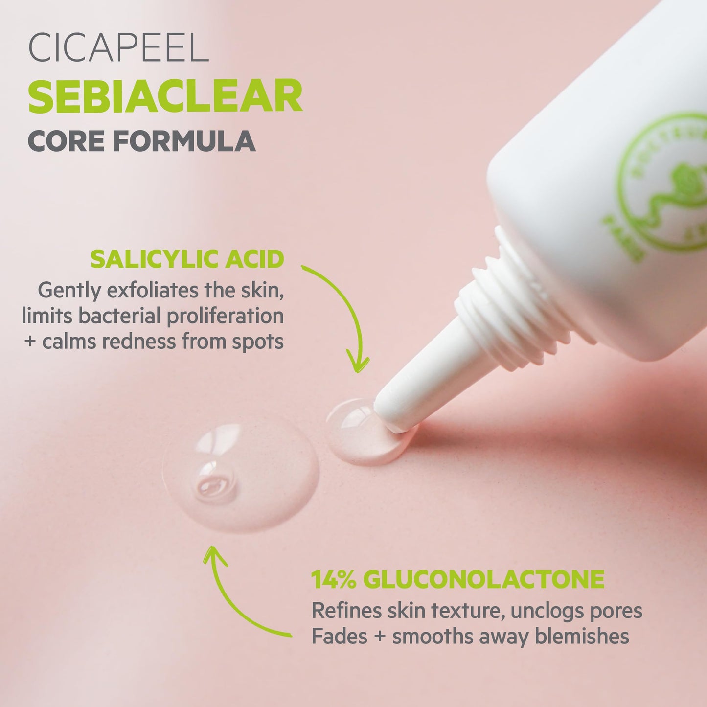 SVR SEBIACLEAR Cicapeel Spot-Targeting Active Gel for Acne-Prone, Oily, Combination Skin, SOS Anti-Marks Invisible Treatment, 15ml