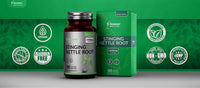 Gower Health & Fitness GH Stinging Nettle Supplement | 90 Nettle Root Capsules - 2500mg per Serving (10:1 Extract) | High Strength Nettle-Leaf Extract | Non-GMO, Gluten & Dairy Free | Manufactured in The UK