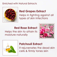 NUTRIGLOW NutriGlow Wine Facial Kit 6-Pieces Skin Care Set with Deep Cleanser, Exfoliating Scrub, Nourishing Gel, Whitening Cream, Mask Pack And Face Serum for Anti Aging Skin Care Kit For Women, 8.5OZ+0.3Oz