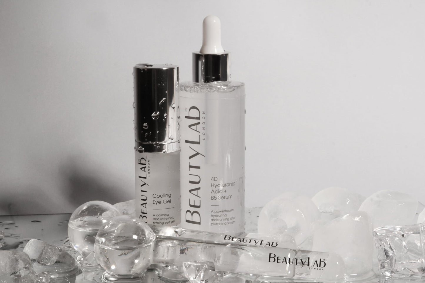 BEAUTYLAB BeautyLab Facial Ice Globe Duo | Cryotherapy Tool for Cooling Face Massage, Puffiness & Dark Circles – Skin Tightening, Lifting and Firming Ice Globes for Face, Eyes & Skin