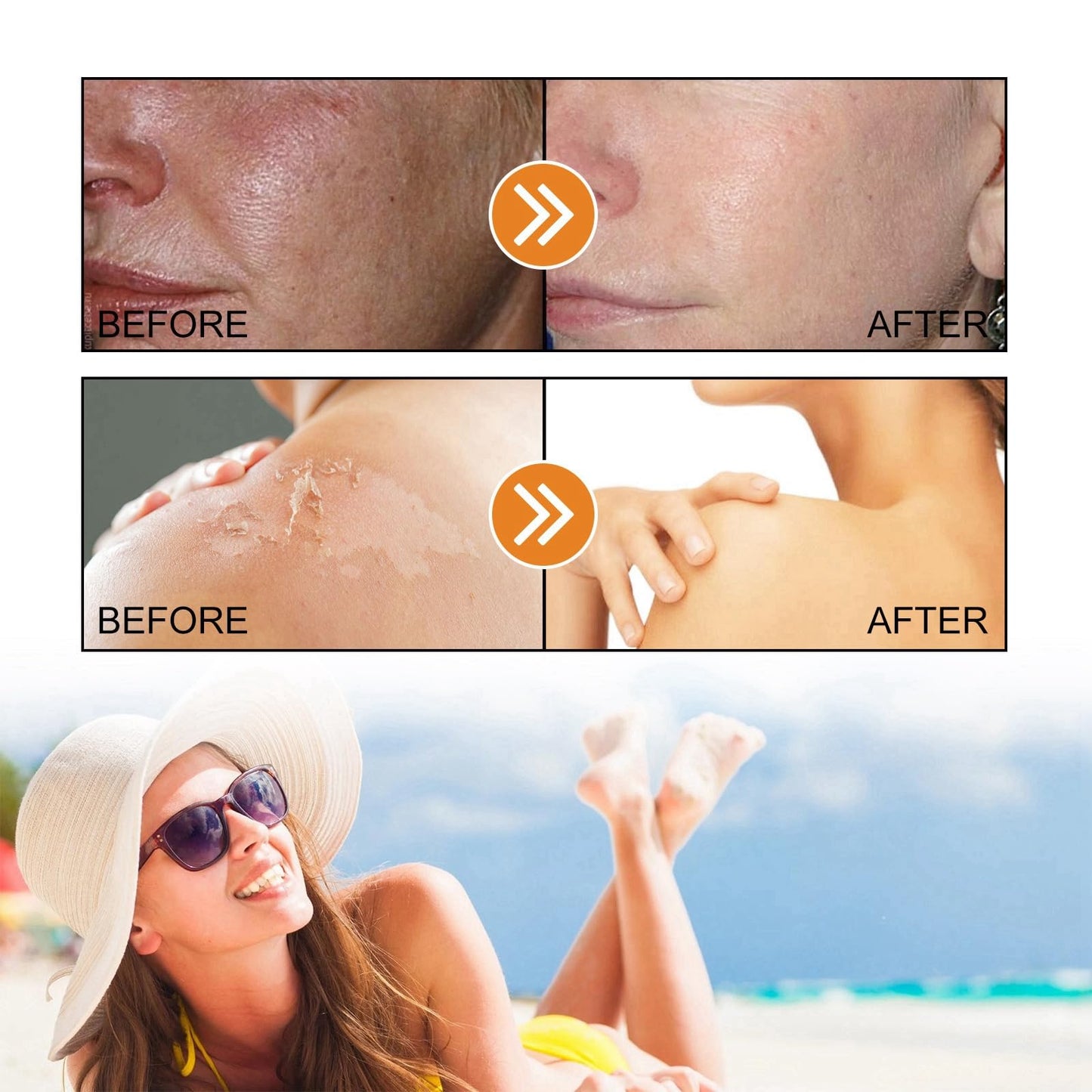 Siyinzu Sun Cream SPF 100,Sunscreen SPF 100+ PA+++,UVB/UVB High Protection SP/F 100 Face Moisturiser,Broad Spectrum Uv Protection For Face/Body,Waterproof Fac/e Sunscreen,Non-Greasy Suncream Factor 100