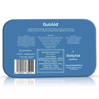 DailyAid Gut Aid Probiotics for Gut Health - Bio Cultures Complex Prebiotics for Bloating Relief & Immune Support | 67.5 Billion CFUs Vegan Gut Health Supplements to Support Microbiome and Digestion