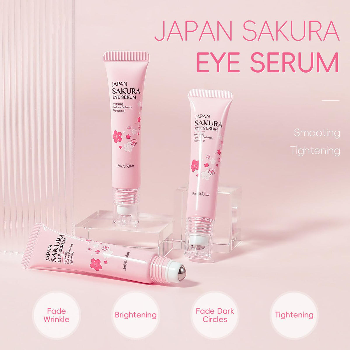 INSKIN Skin Care Sets & Kits For Women Gifts, Sakura Pamper Gifts for Women, Travel Skincare Set for Brightening - Cleanser, Serum, Cream, Eye Serum, Face & Mud & Sleep Mask*2, Brush, Headband