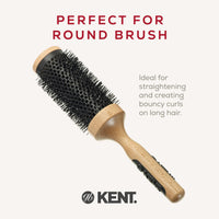 KENT Kent Brushes Perfect for Curling, 56mm Ceramic Radial PF13 Brush, Ideal for Straightening or Creating Curls for Long Hair, Ceramic Round Brush