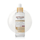 Curlady ANGEL SILK Peel Shot Glow Rice Ampoule Duo, 2025 Upgrade Black and White Rice Exfoliate, Gentle Peel, Pore Minimizing, Exfoliating Face and Body Scrub for All Skin Types