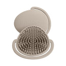 Shnuggle Super Soft Easy Hold Comfortable Baby Bath Brush - Shower Bathroom Toiletry Accessory - Taupe