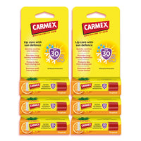 Carmex CARMEX Sun Defence SPF 30 Tropical | Pack of 6 |