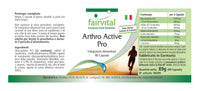 Fairvital | Arthro Active Pro - Glucosamine 1200 mg per Daily dose with chondrotin sulfate and MSM + hyaluronic Acid + astaxanthin - HIGH-Dosage - 90 Capsules - German Quality
