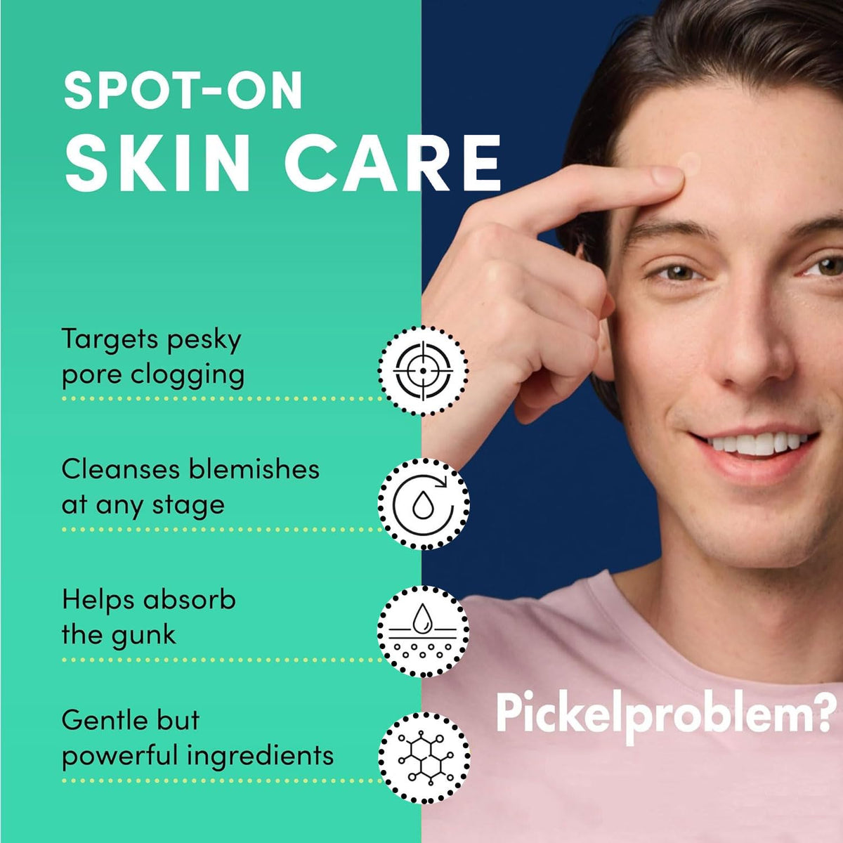 CGBOOM 360PCS Acne Pimple Master Patches,Salicylic Acid and Niacinamide, Spot & Blemish Treatment Stickers Invisible Hydrocolloid Patches, 2 Sizes （8mm, 12mm）