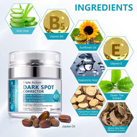 Kurchugo Dark Spot Remover Cream for Face & Body 50ml, Dark Spot Corrector with Arbutin and Niacinamide, Prevent Forming Dark Spots, Fade Spots, Reduces Hyperpigmentation, Improve Skin Tone