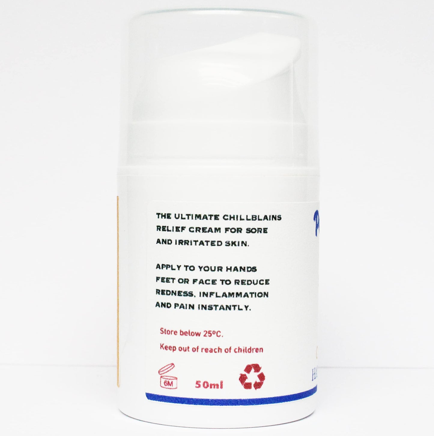 Veil Cover Cream Pernioderm Original Chilblains Relief Cream 50ml Witch Hazel & Calamine formula to reduce irritation instantly