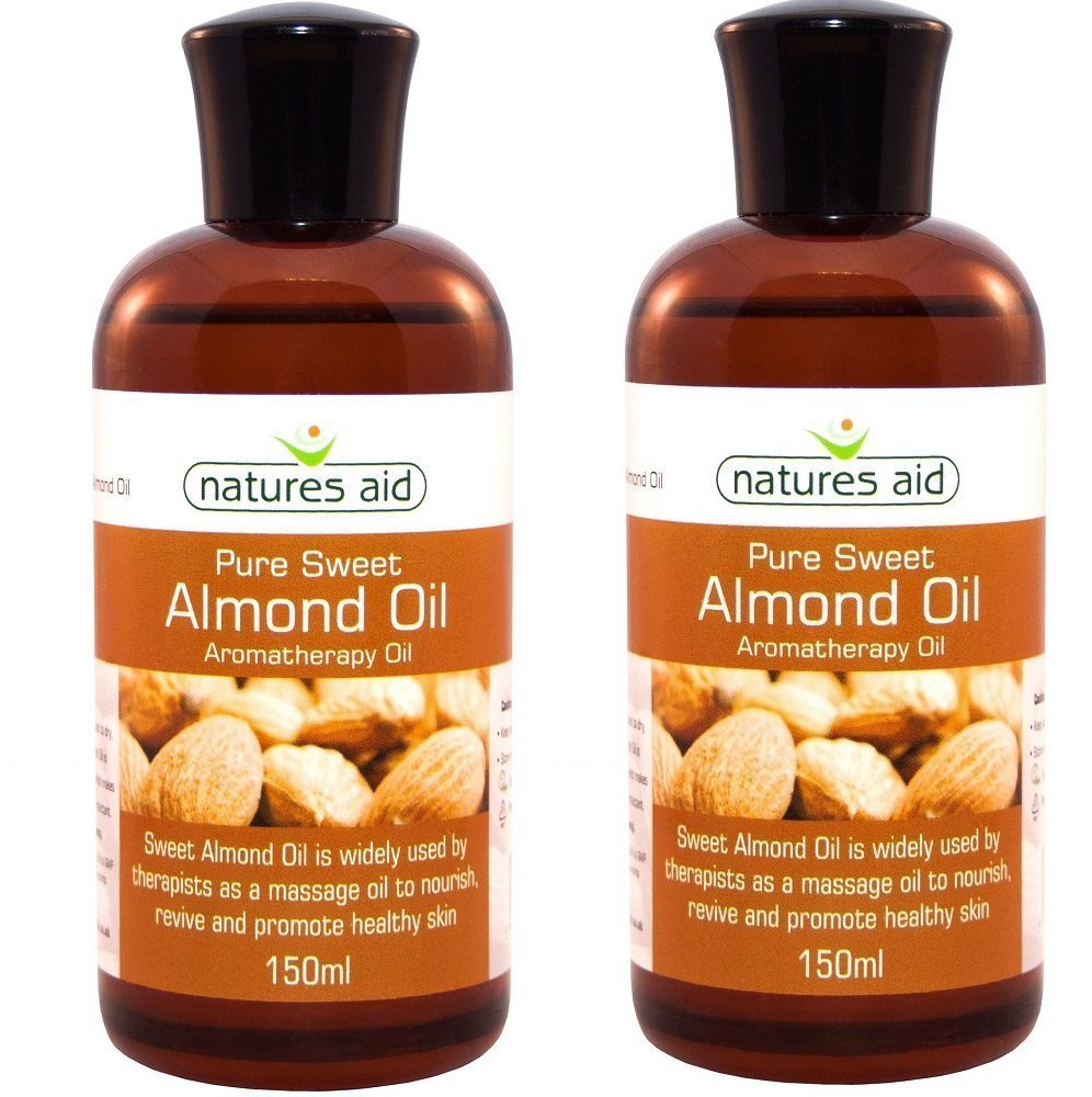 (2 Pack) - Natures Aid - Almond Oil | 150ml | 2 Pack Bundle