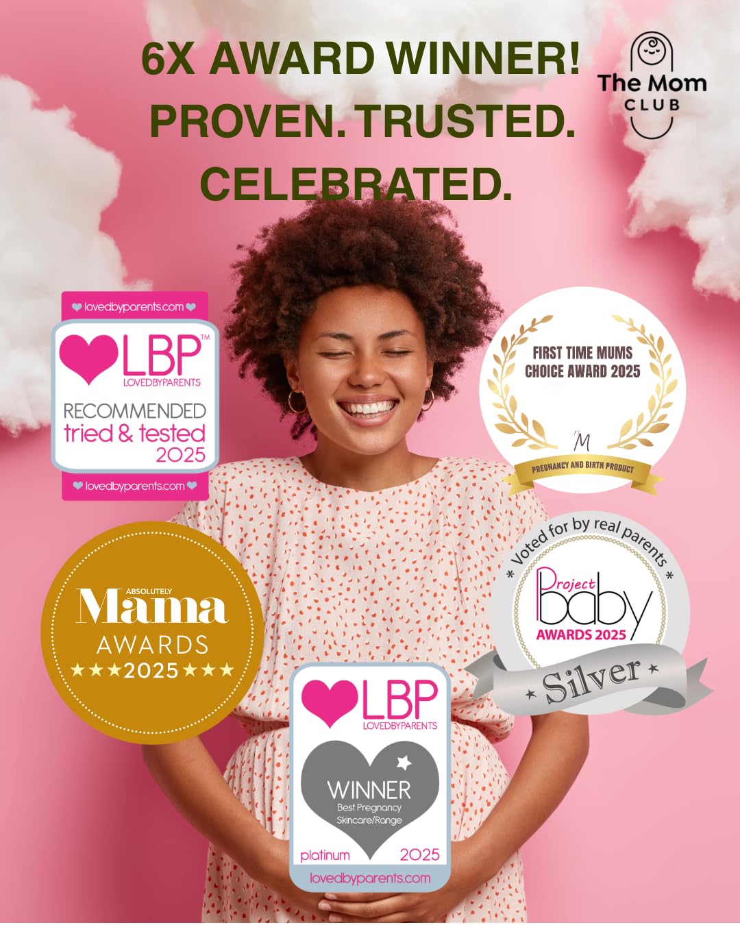 The Mom Club 4th Trimester Vitamins for new Moms – Ideal for Energy, Mood, Hormone Balance & Healing – Recovery Postnatal Multivitamin with Iron, Magnesium, VIT C, D3, Biotin & Zinc – 60 Capsules – 1 Month Supply